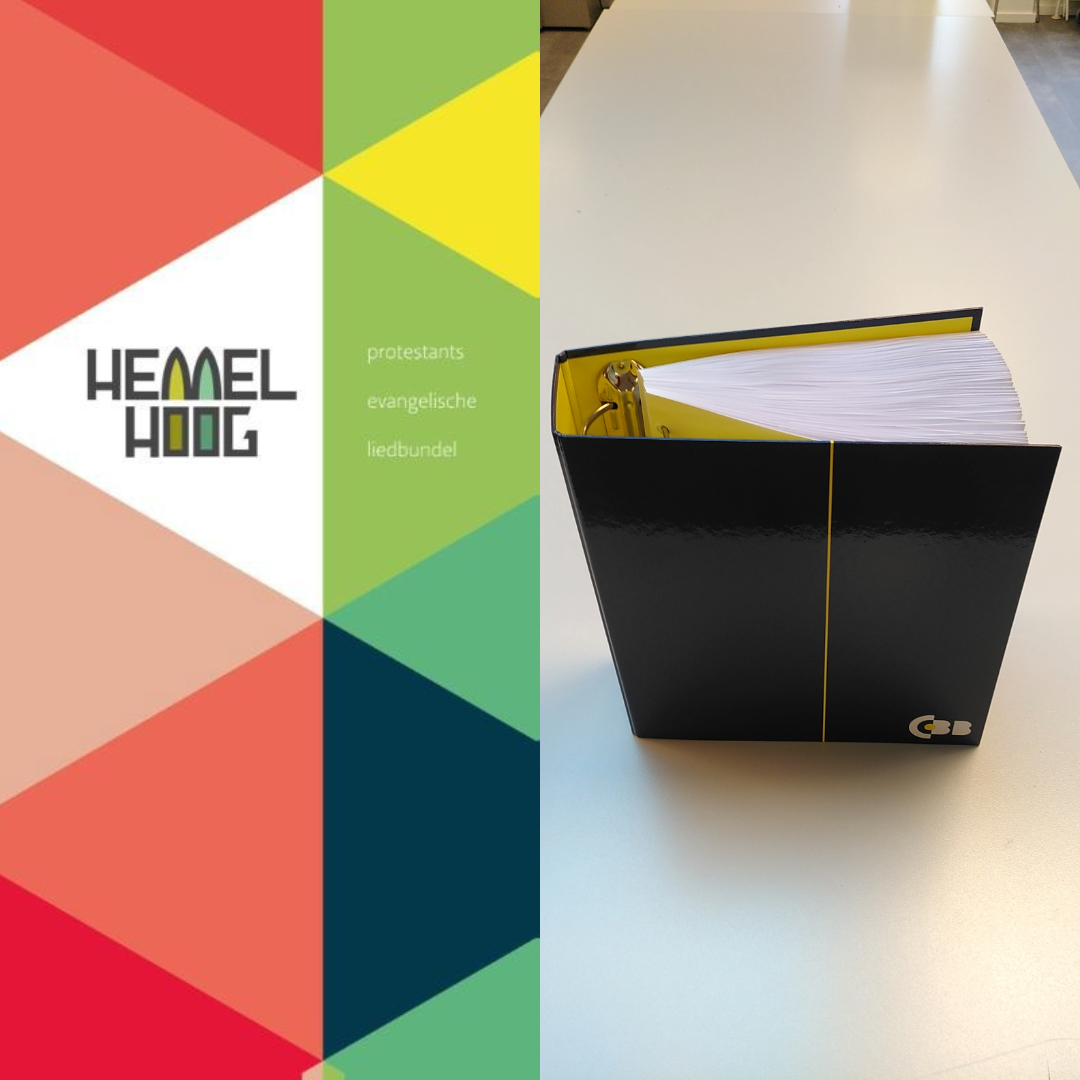Cover Hemelhoog liedbundel