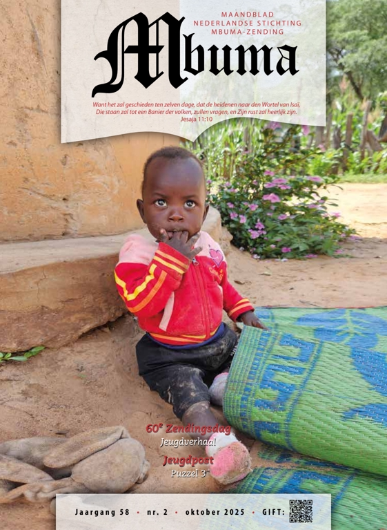 Mbuma is het maandblad van de Nederlandse stichting Mbuma-zending.