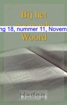 Cover dagboek Bij het geopende Woord