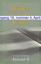 Cover dagboek Bij het geopende Woord