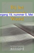 Cover dagboek Bij het geopende Woord