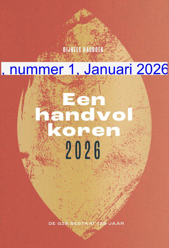 Cover dagboek Een handvol koren