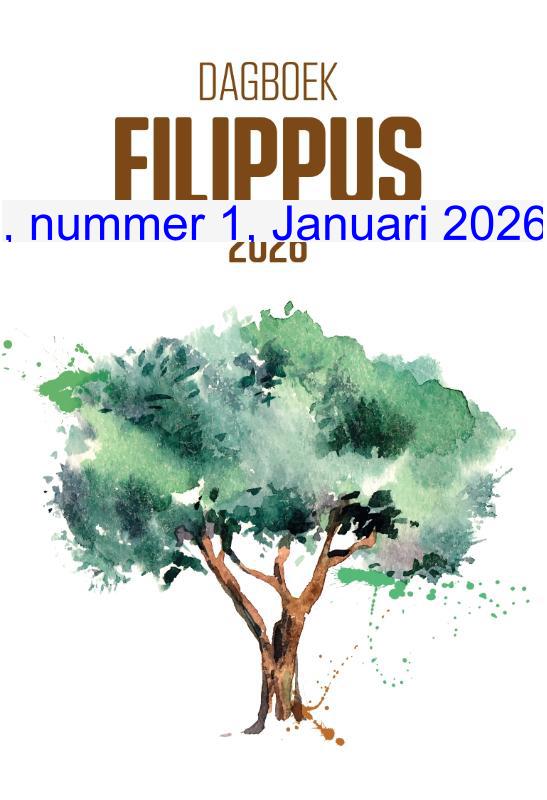 Cover dagboek Filippus