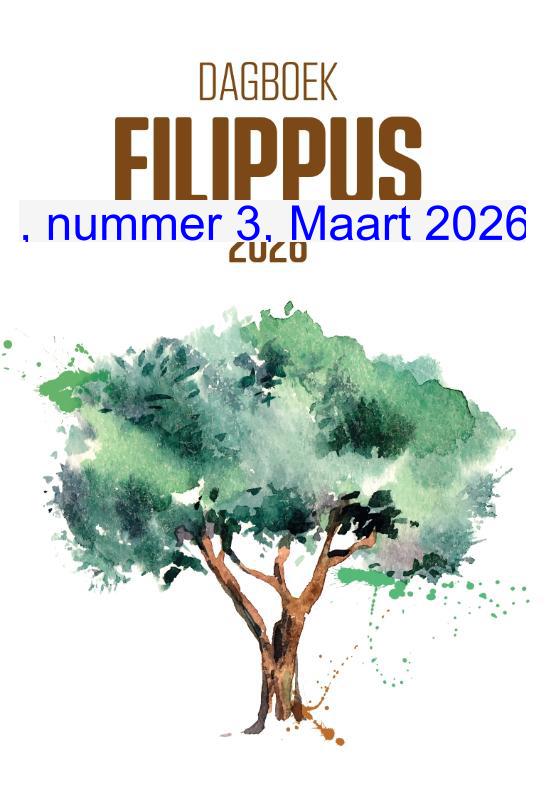 Cover dagboek Filippus