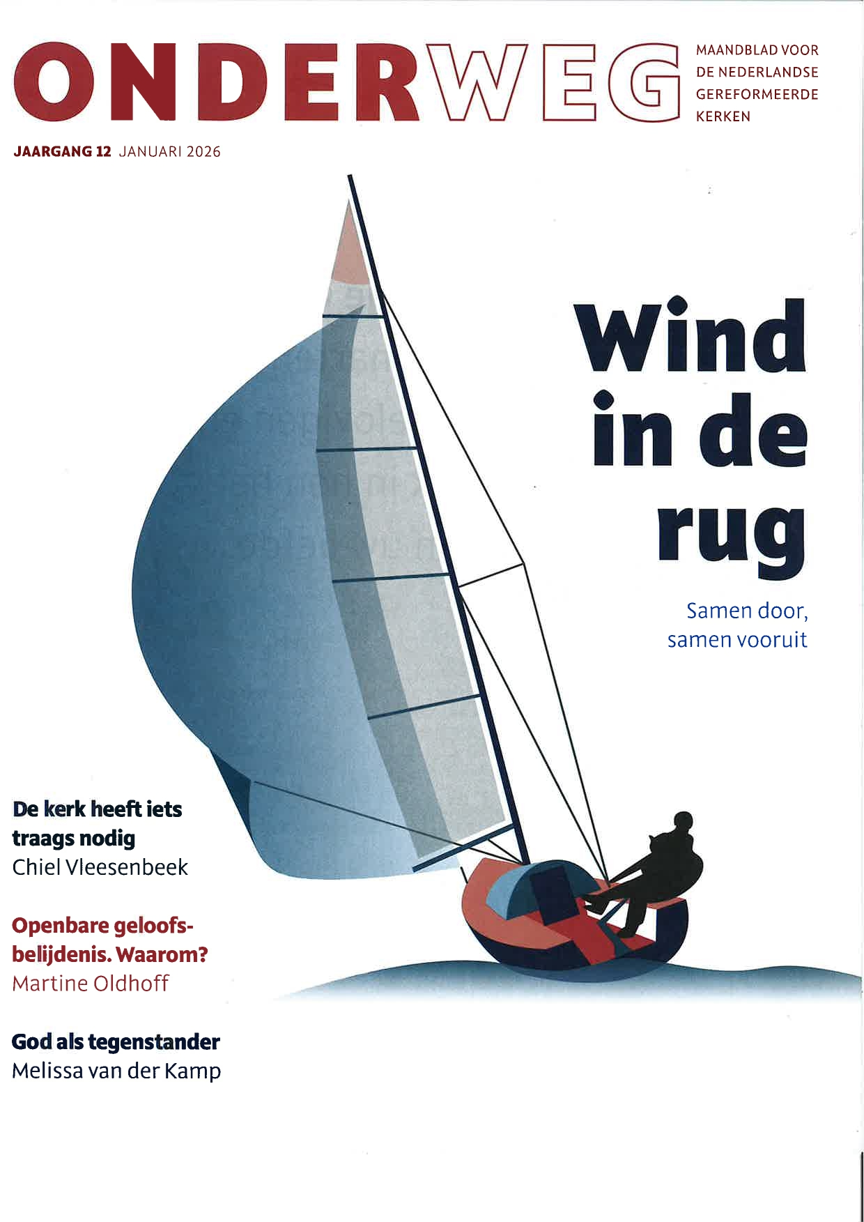Magazine OnderWeg is een eigentijds kerkelijk magazine.