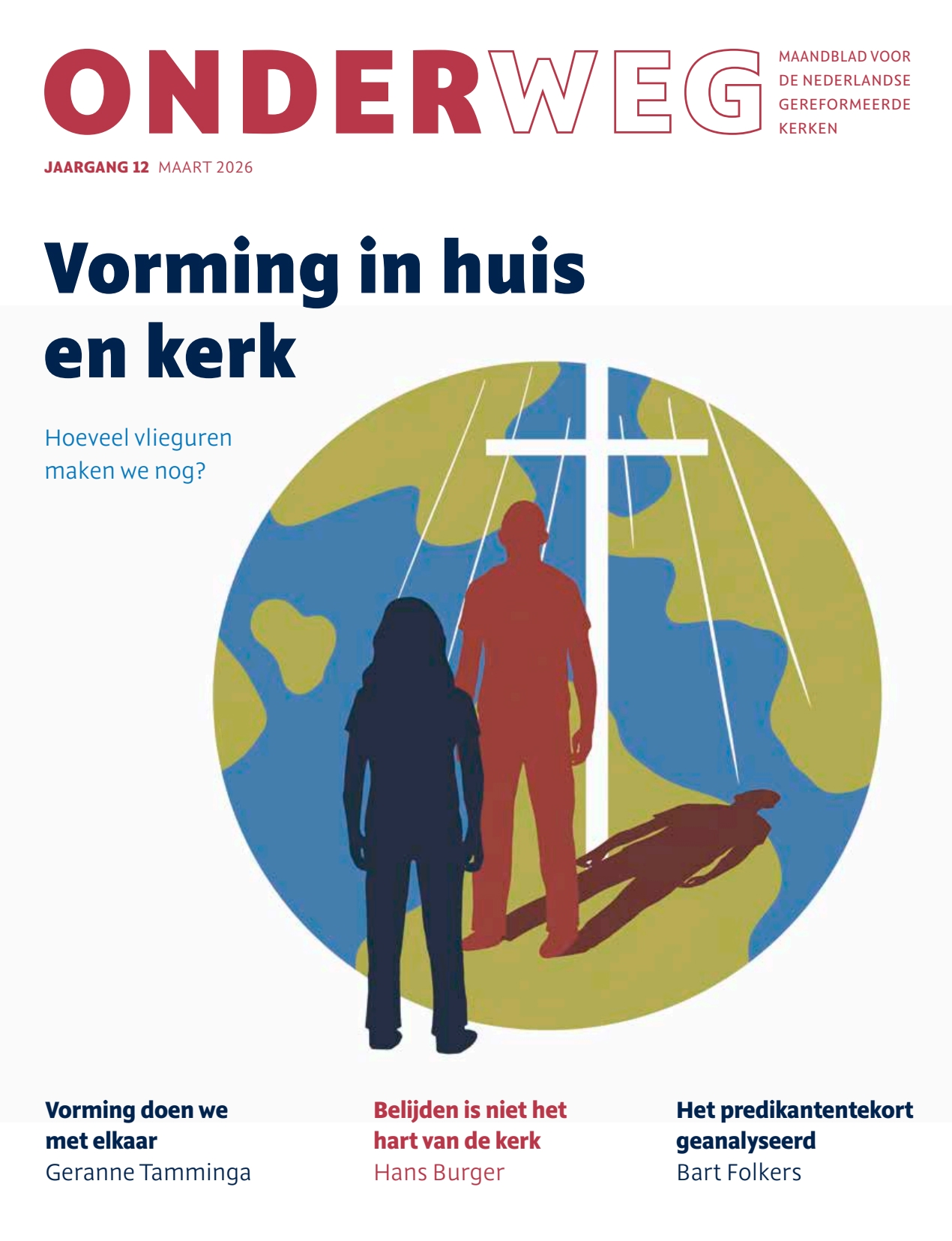 Magazine OnderWeg is een eigentijds kerkelijk magazine.