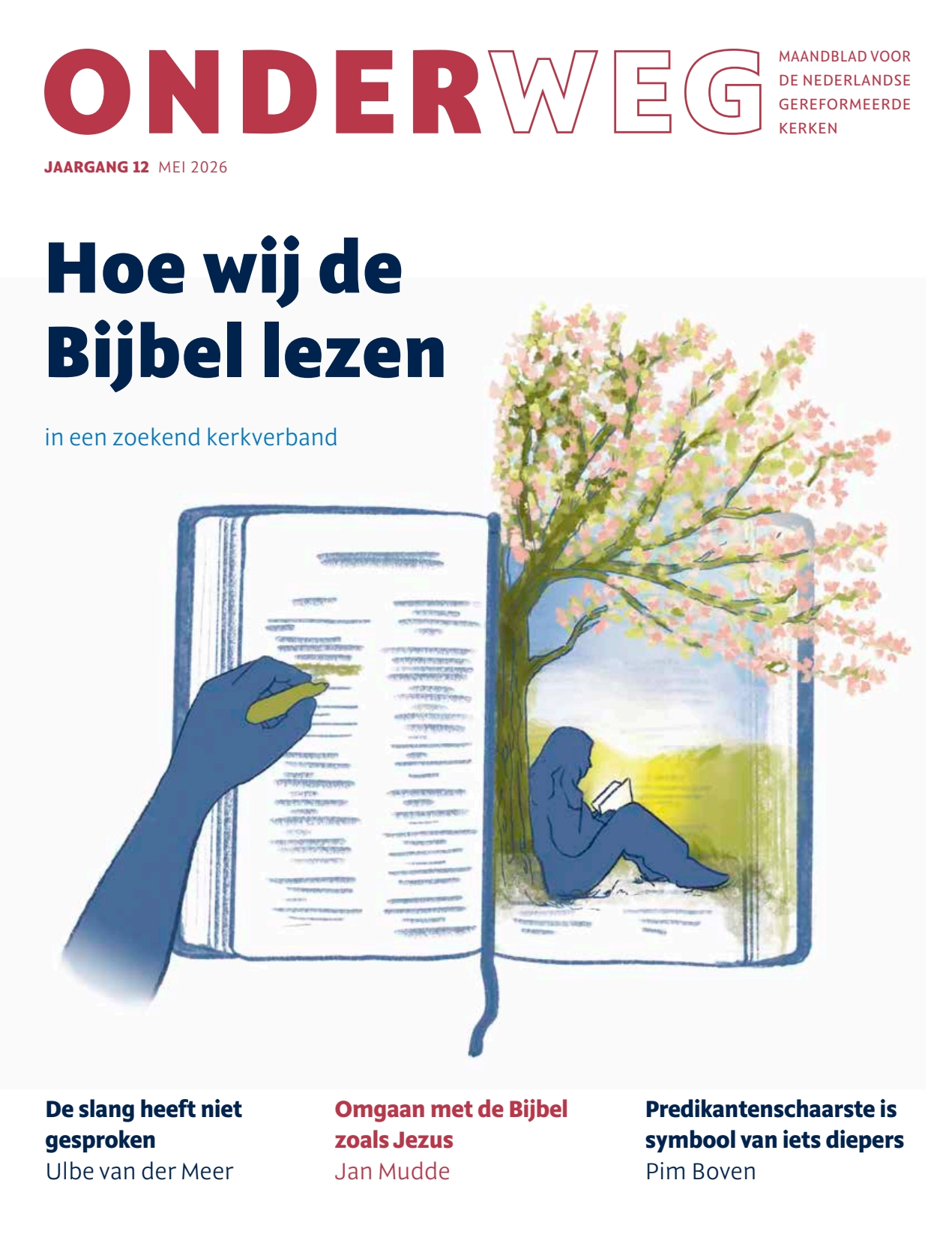 Magazine OnderWeg is een eigentijds kerkelijk magazine.