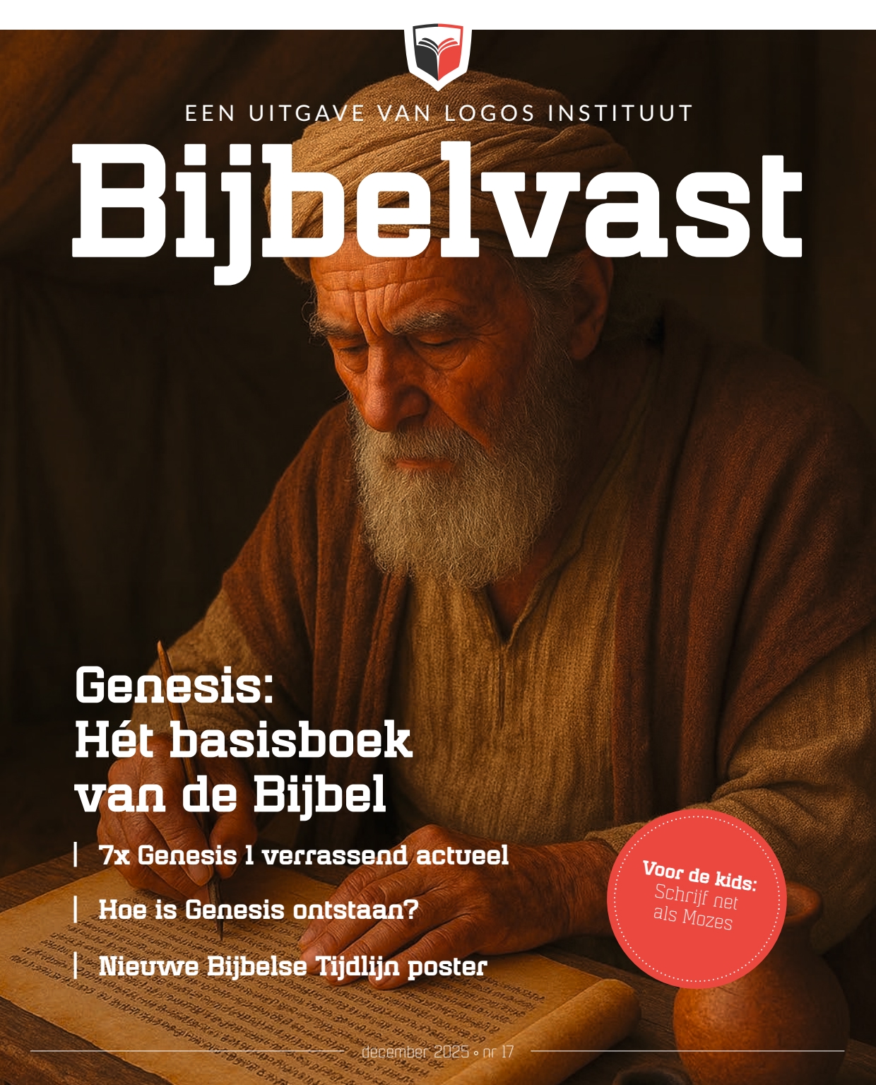 ‘Bijbelvast’ is een nieuw magazine van het Logos Instituut en is geschikt voor iedereen die Bijbelvast wil zijn!