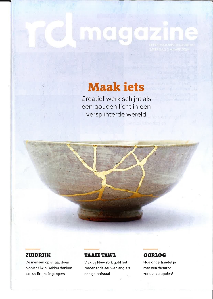 RDMagazine is een wekelijkse uitgave bij het Reformatorisch Dagblad