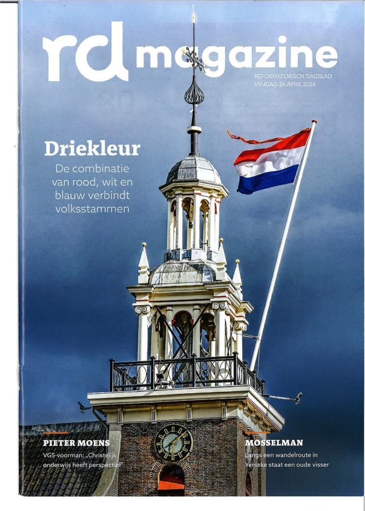 RDMagazine is een wekelijkse uitgave bij het Reformatorisch Dagblad