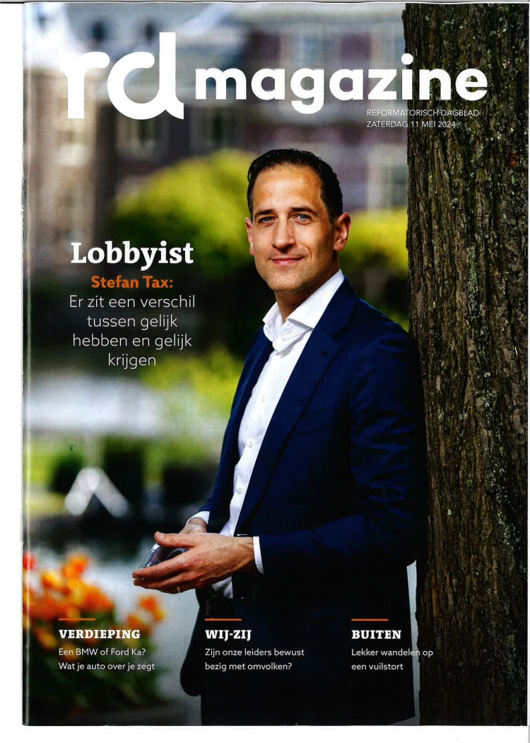 RDMagazine is een wekelijkse uitgave bij het Reformatorisch Dagblad