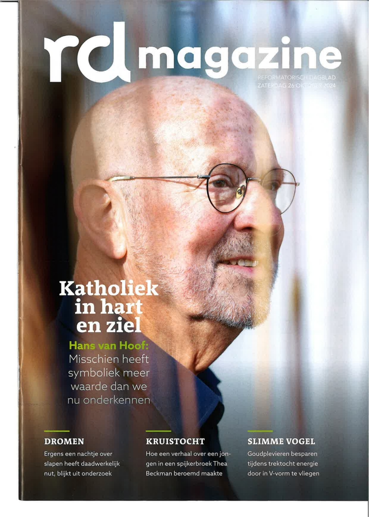 RDMagazine is een wekelijkse uitgave bij het Reformatorisch Dagblad