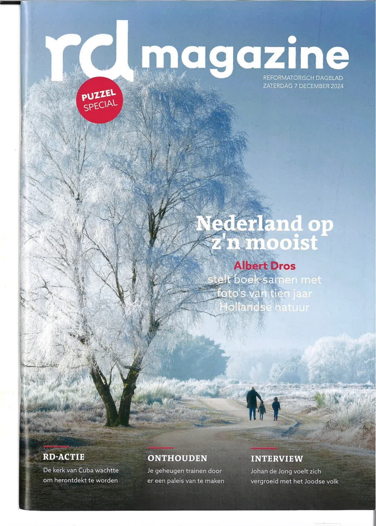 RDMagazine is een wekelijkse uitgave bij het Reformatorisch Dagblad