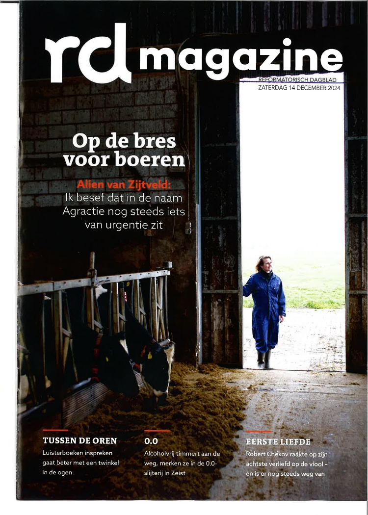 RDMagazine is een wekelijkse uitgave bij het Reformatorisch Dagblad