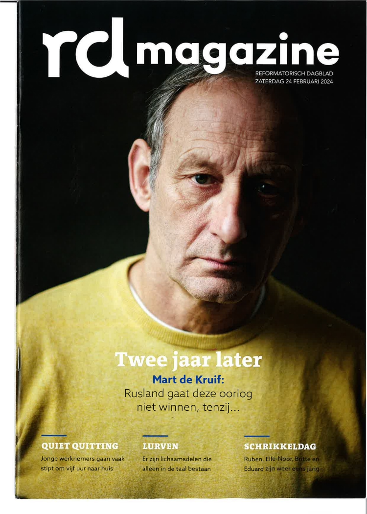 RDMagazine is een wekelijkse uitgave bij het Reformatorisch Dagblad