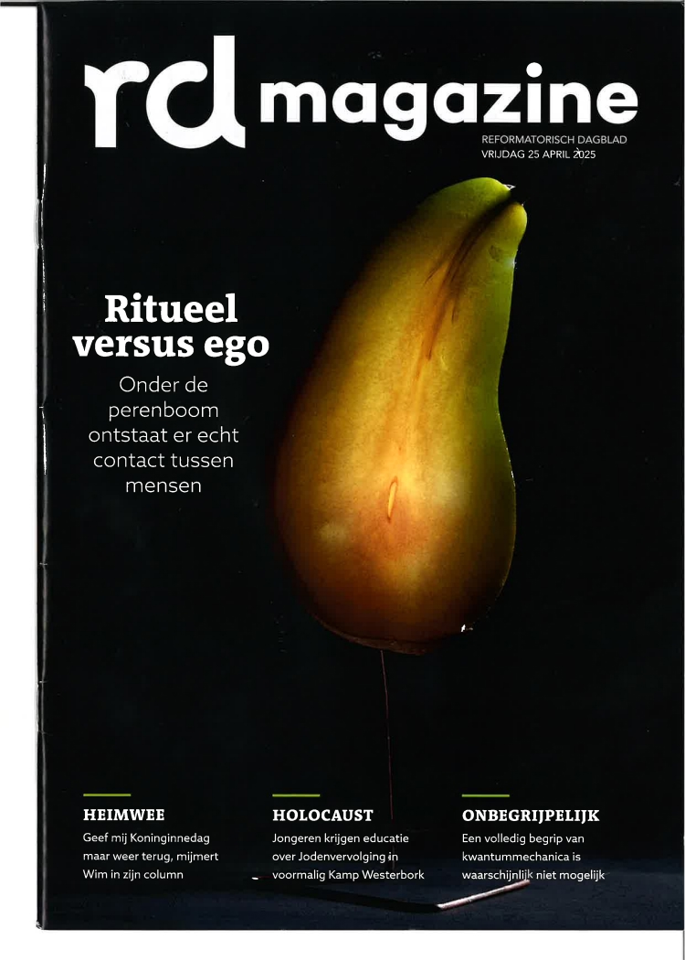 RDMagazine is een wekelijkse uitgave bij het Reformatorisch Dagblad