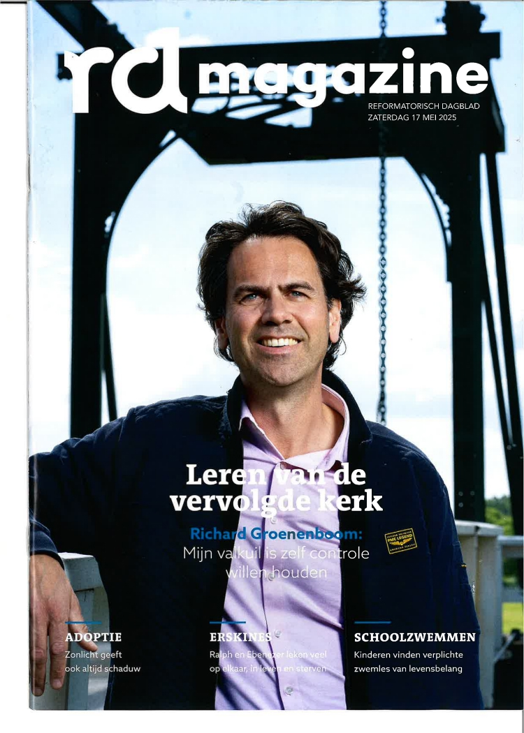 RDMagazine is een wekelijkse uitgave bij het Reformatorisch Dagblad