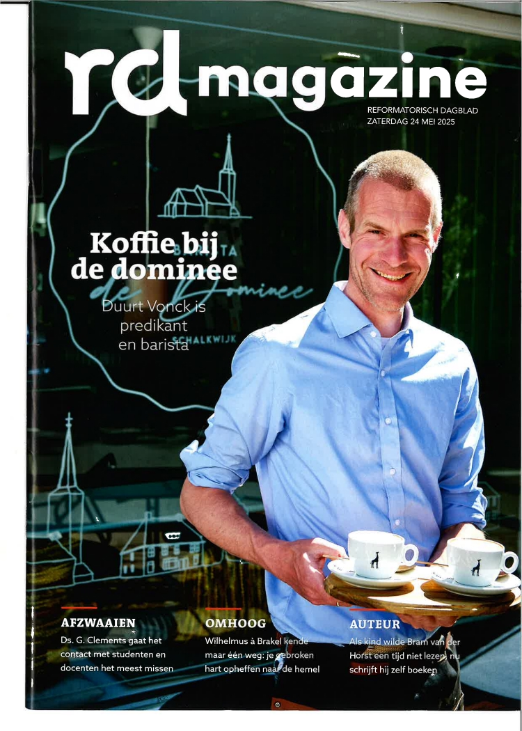 RDMagazine is een wekelijkse uitgave bij het Reformatorisch Dagblad