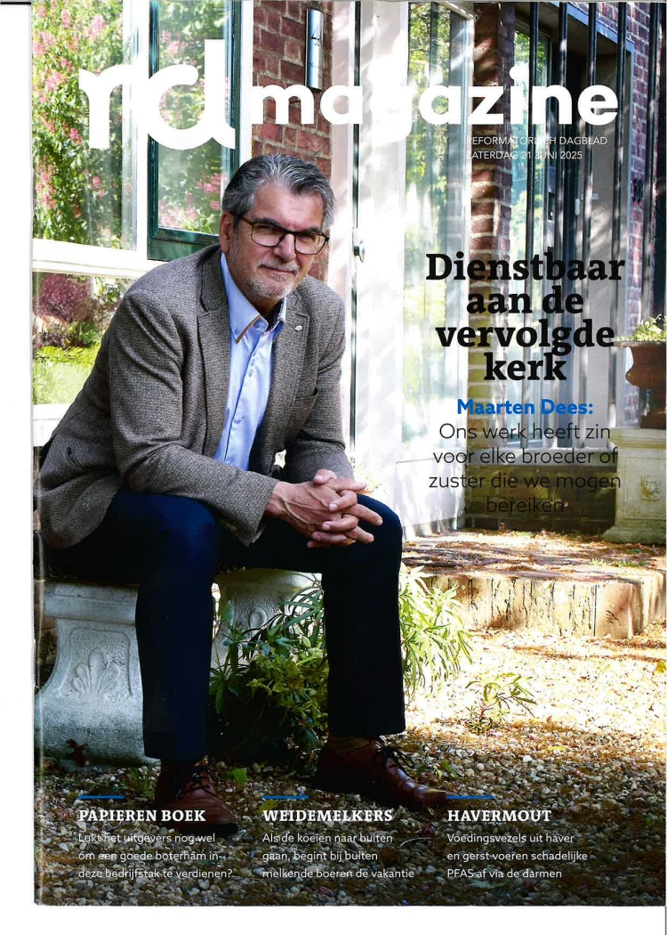 RDMagazine is een wekelijkse uitgave bij het Reformatorisch Dagblad