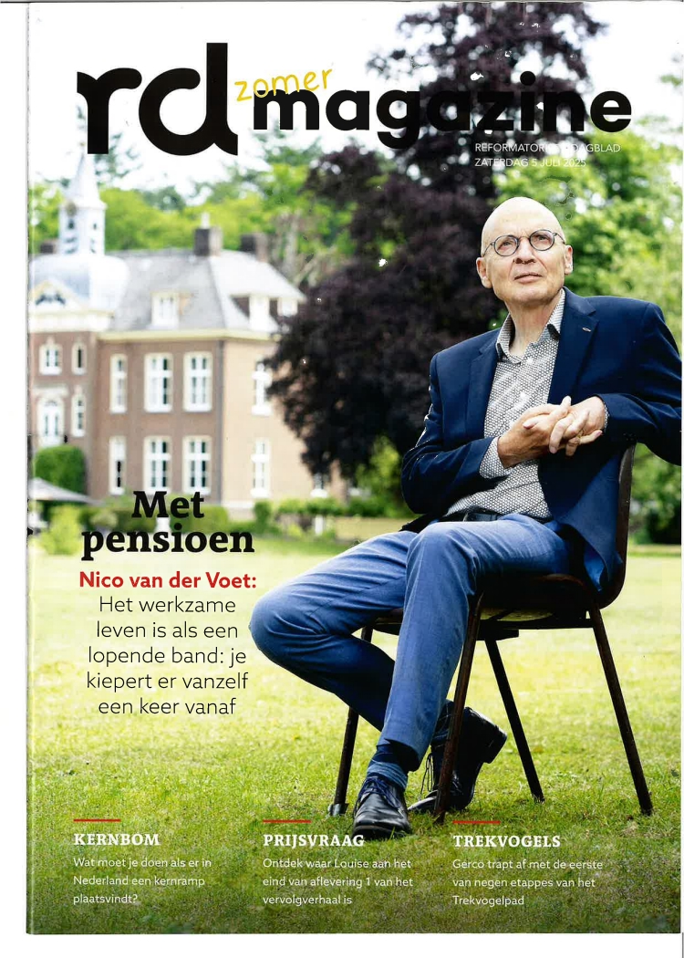 RDMagazine is een wekelijkse uitgave bij het Reformatorisch Dagblad