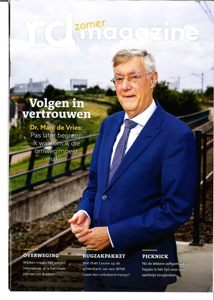 RDMagazine is een wekelijkse uitgave bij het Reformatorisch Dagblad