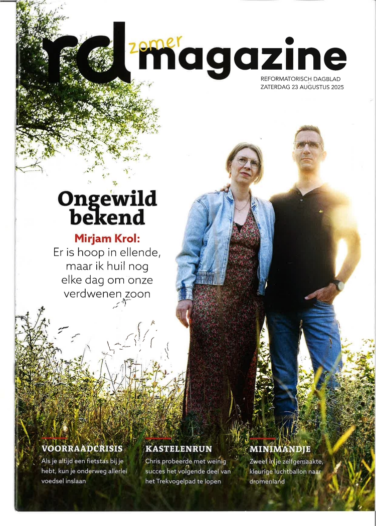 RDMagazine is een wekelijkse uitgave bij het Reformatorisch Dagblad