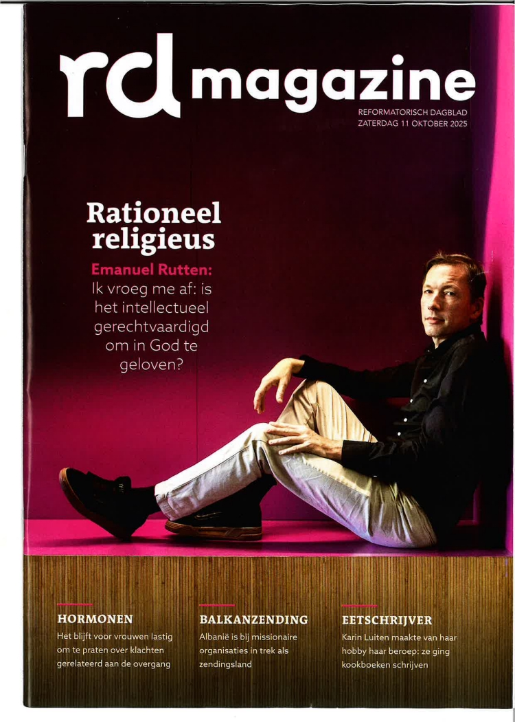 RDMagazine is een wekelijkse uitgave bij het Reformatorisch Dagblad
