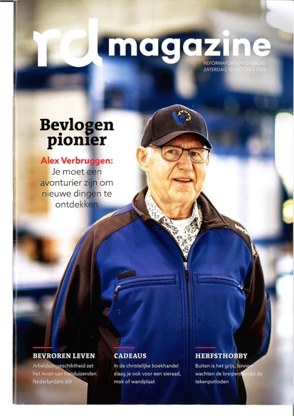 RDMagazine is een wekelijkse uitgave bij het Reformatorisch Dagblad