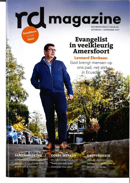 RDMagazine is een wekelijkse uitgave bij het Reformatorisch Dagblad