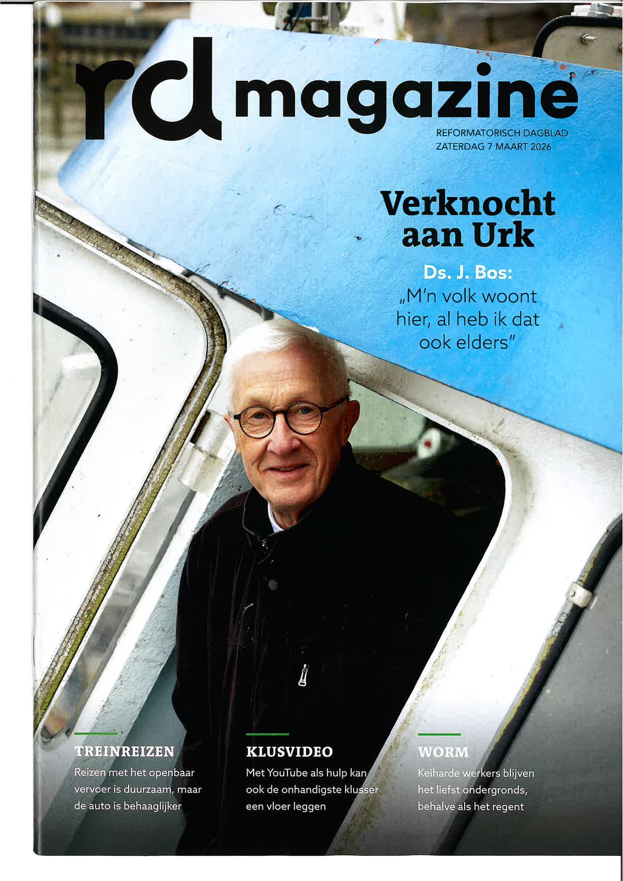 RDMagazine is een wekelijkse uitgave bij het Reformatorisch Dagblad