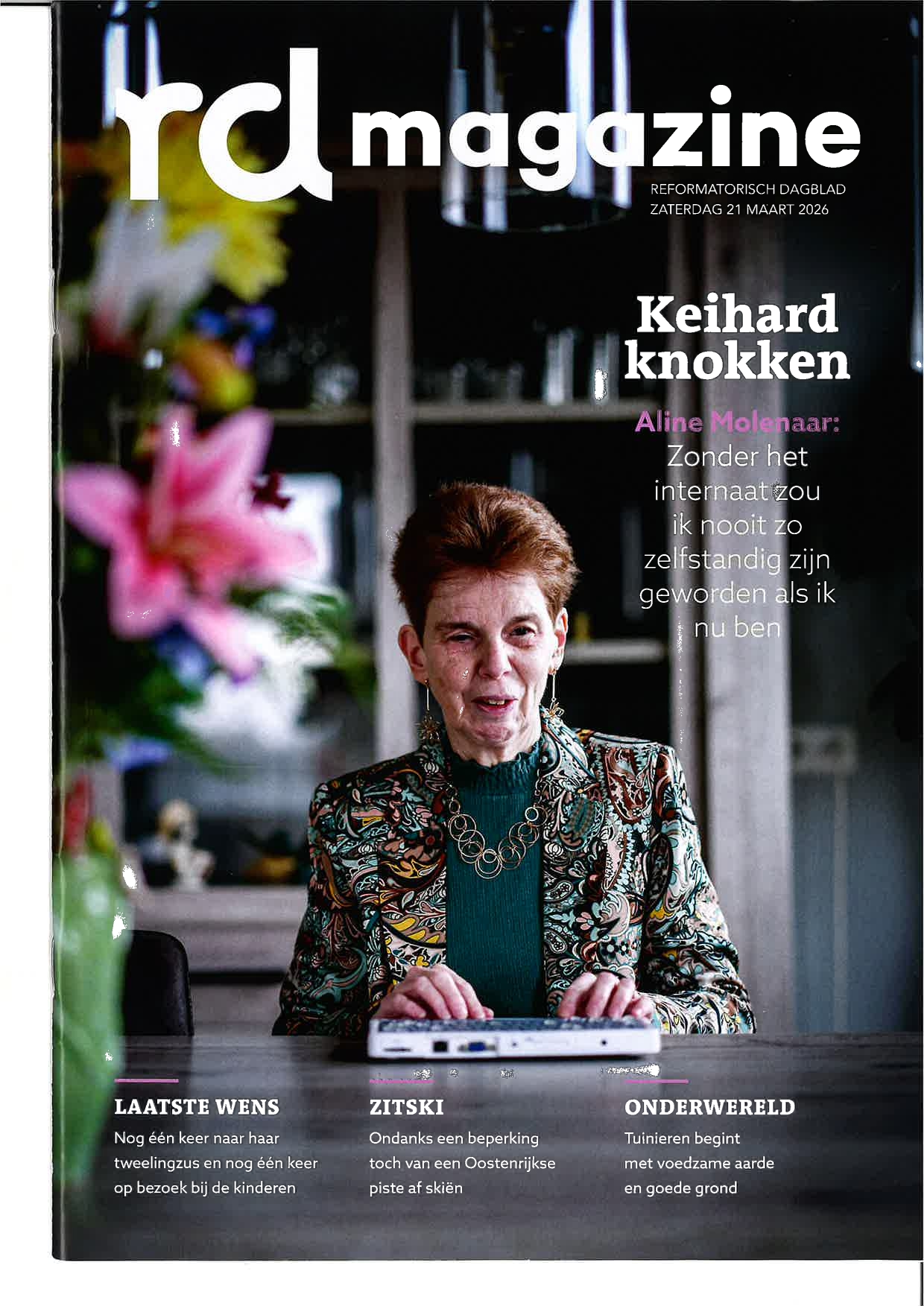 RDMagazine is een wekelijkse uitgave bij het Reformatorisch Dagblad
