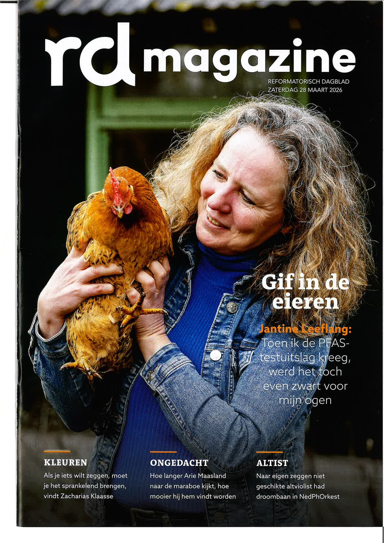 RDMagazine is een wekelijkse uitgave bij het Reformatorisch Dagblad