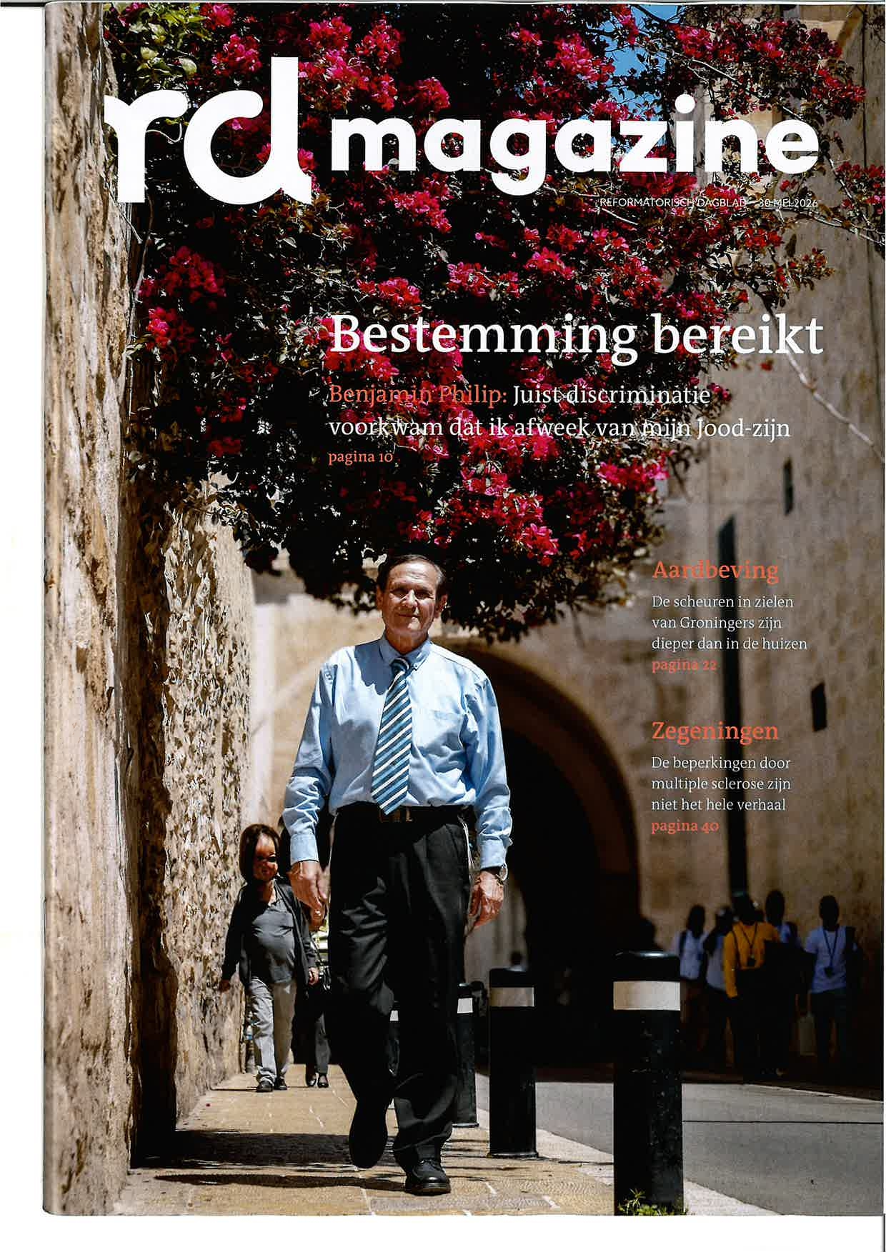 RDMagazine is een wekelijkse uitgave bij het Reformatorisch Dagblad