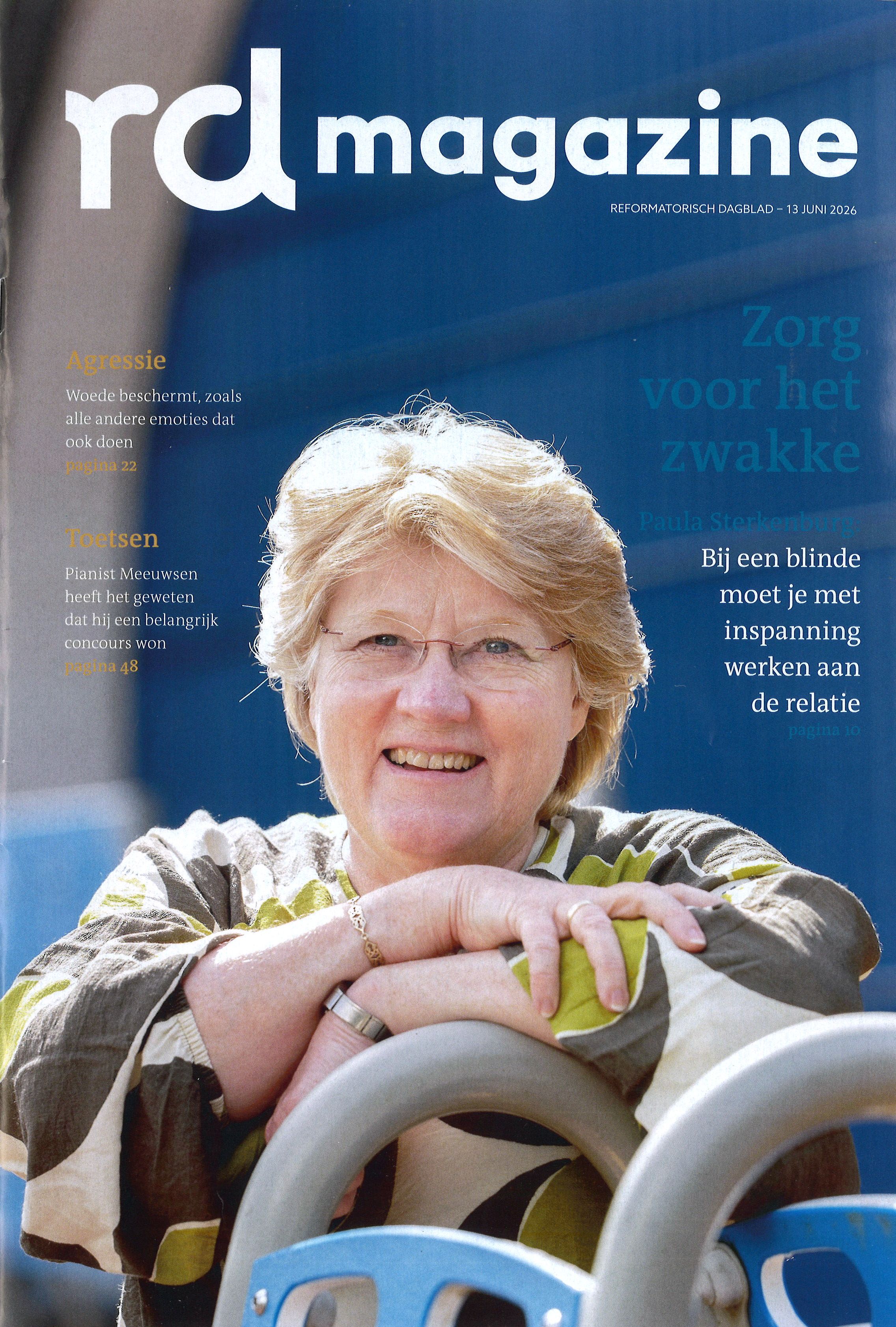 RDMagazine is een wekelijkse uitgave bij het Reformatorisch Dagblad