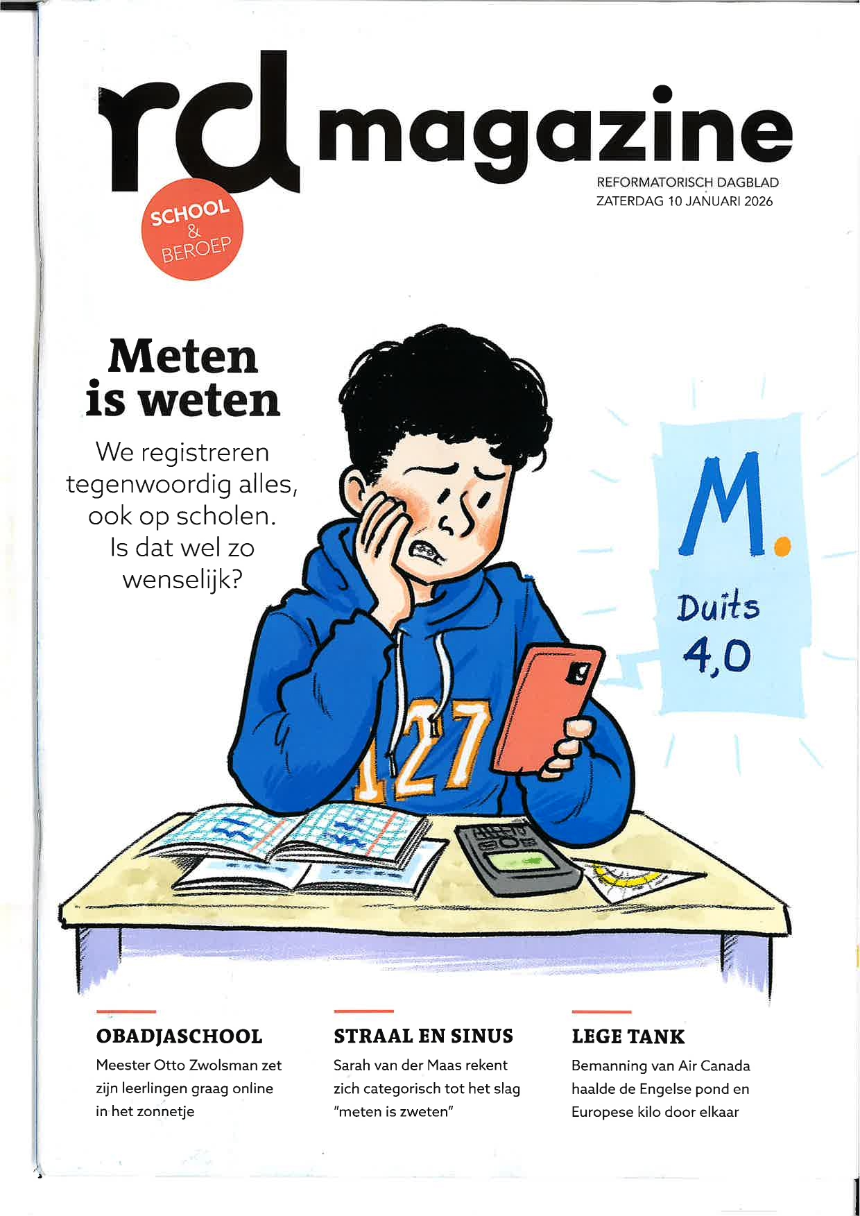 RDMagazine is een wekelijkse uitgave bij het Reformatorisch Dagblad
