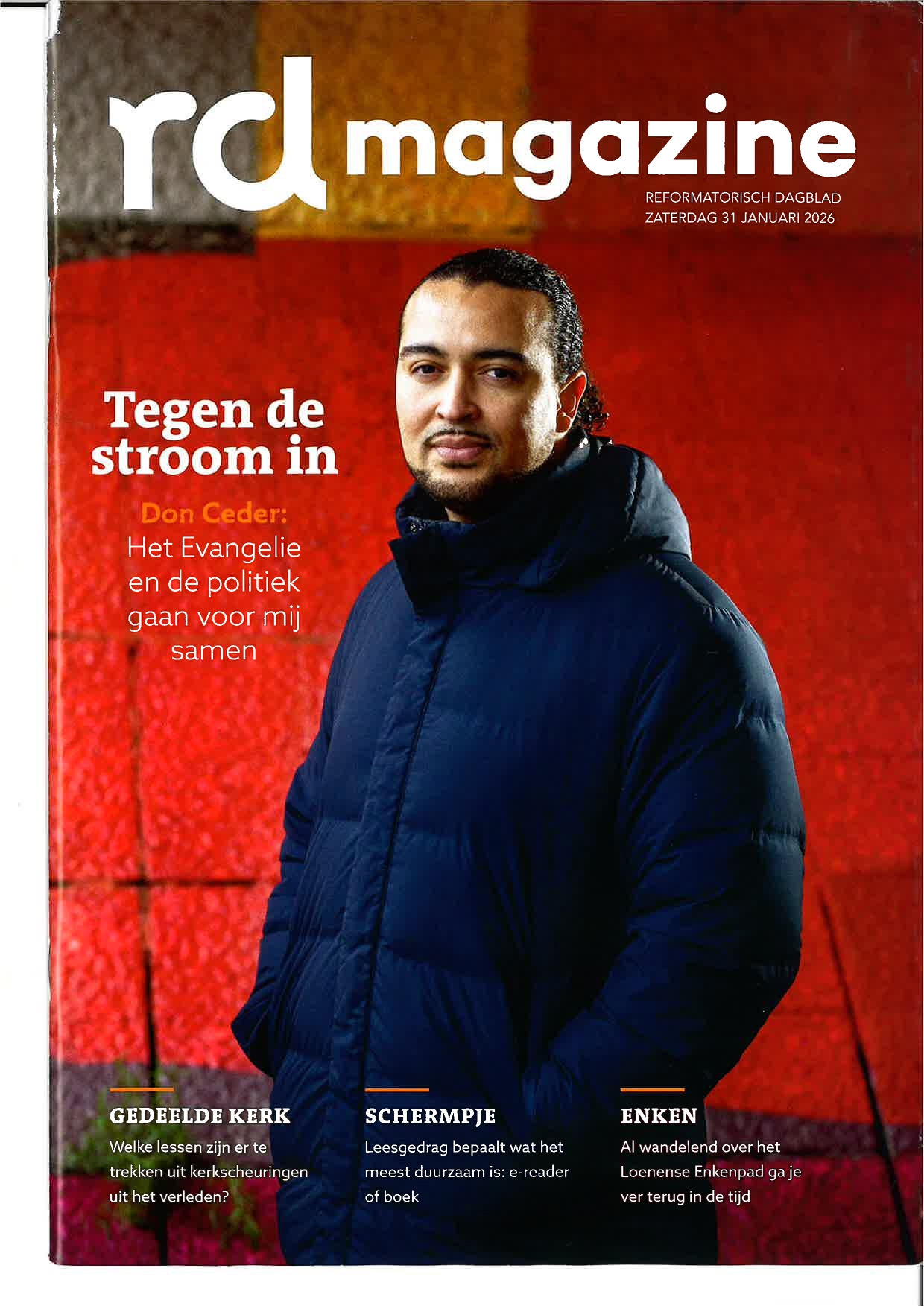RDMagazine is een wekelijkse uitgave bij het Reformatorisch Dagblad