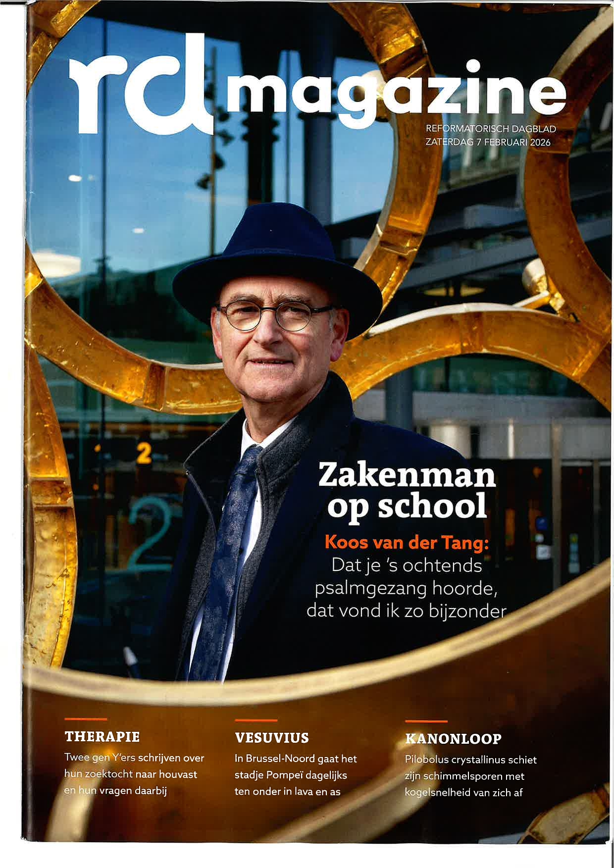 RDMagazine is een wekelijkse uitgave bij het Reformatorisch Dagblad