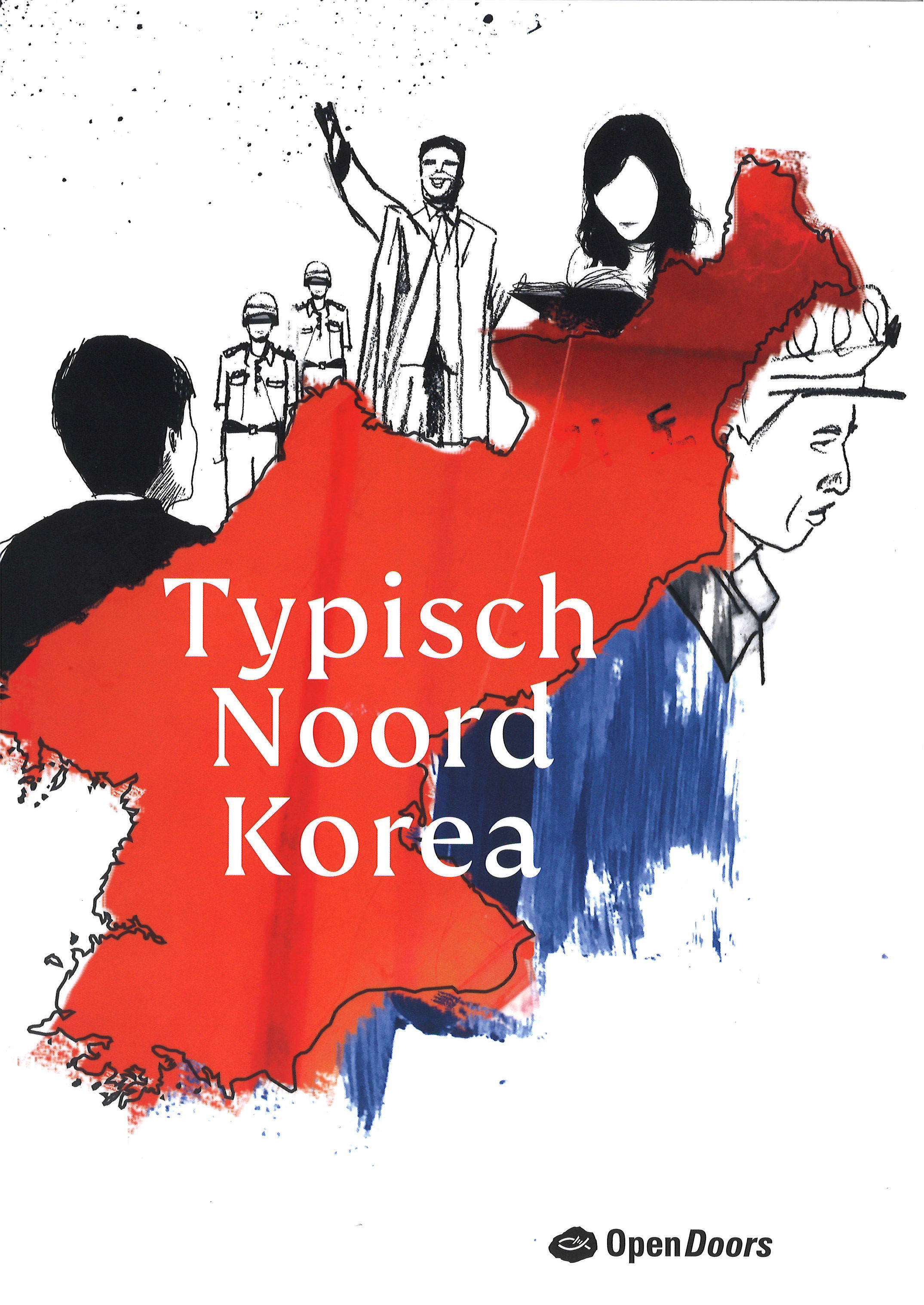 Cover van de glossy Typisch Noord-Korea